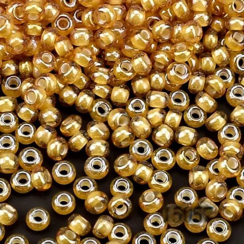 Бісер чеський Preciosa 15057, 10/0, 50 г — бежевий