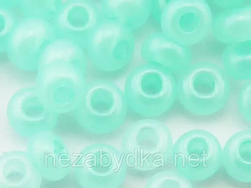 Бисер чешский Preciosa 17258, 10/0, 50 г — бирюзовый