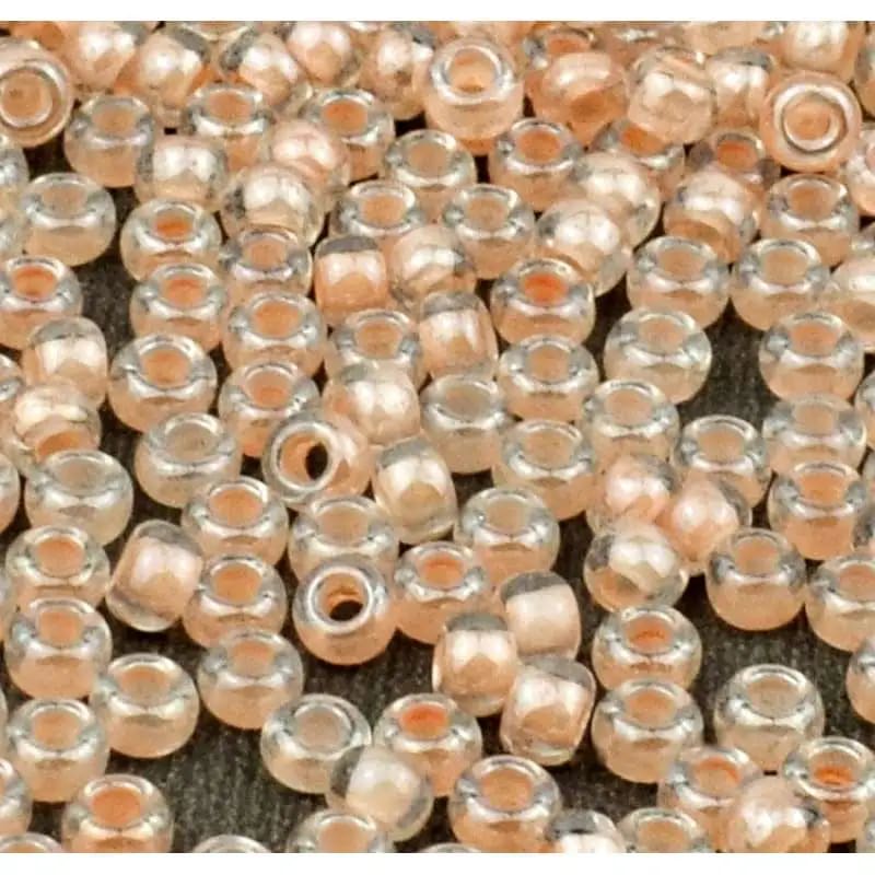 Бісер чеський Preciosa 38187, 10/0, 5 г — персиковий