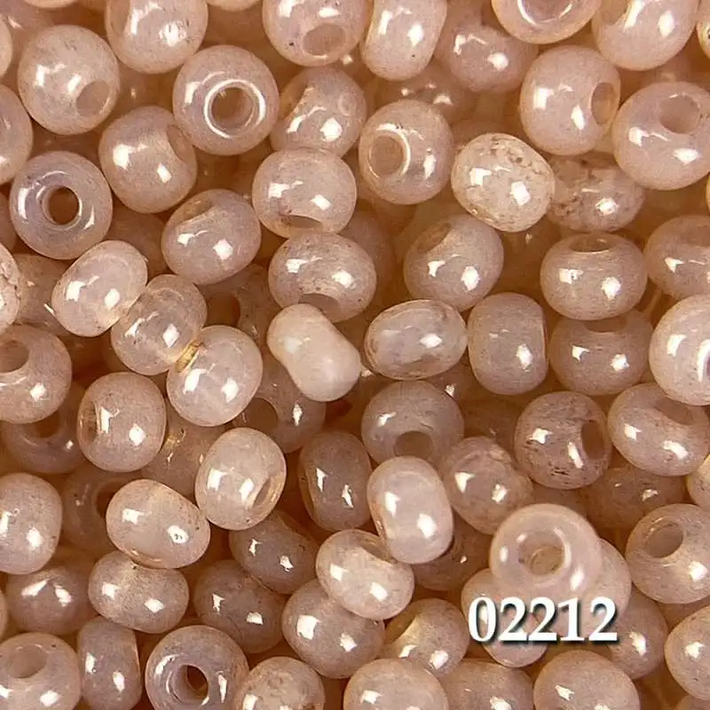 Бісер чеський Preciosa 02212, 10/0, 50 г — коричневий