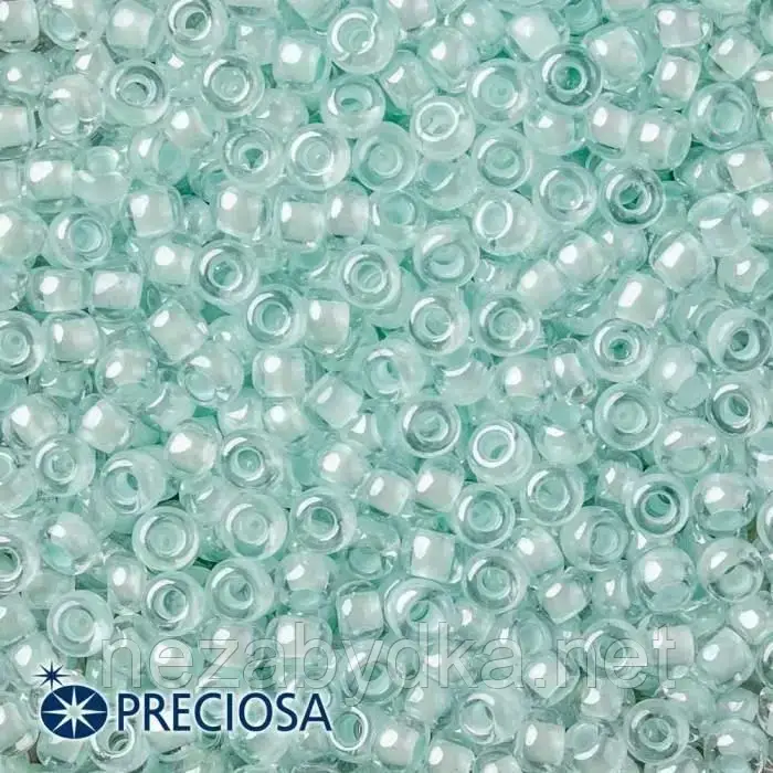 Бісер чеський Preciosa 38153, 10/0, 50 г — бірюзовий