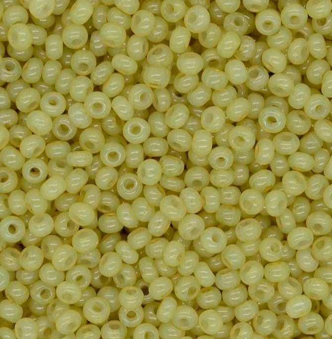 Бісер чеський Preciosa 02651, 10/0, 5 г — зелений