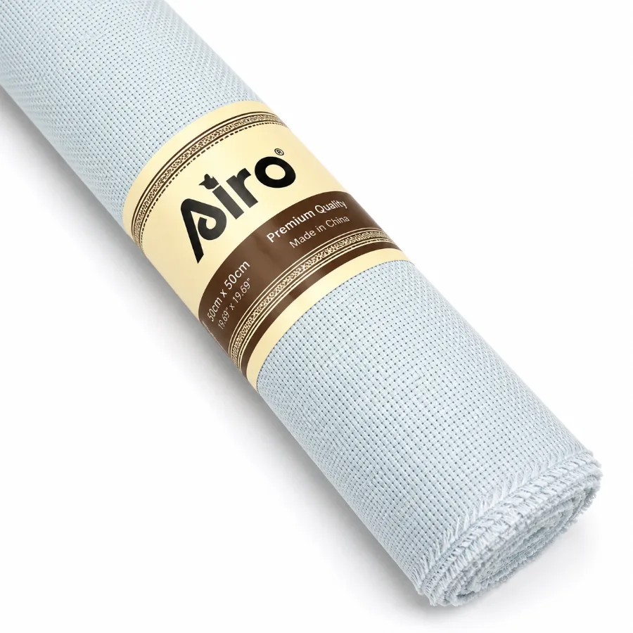 Канва Airo 500 x 50 см 100% cotton 14 CT TLB голубая (К14CT115)