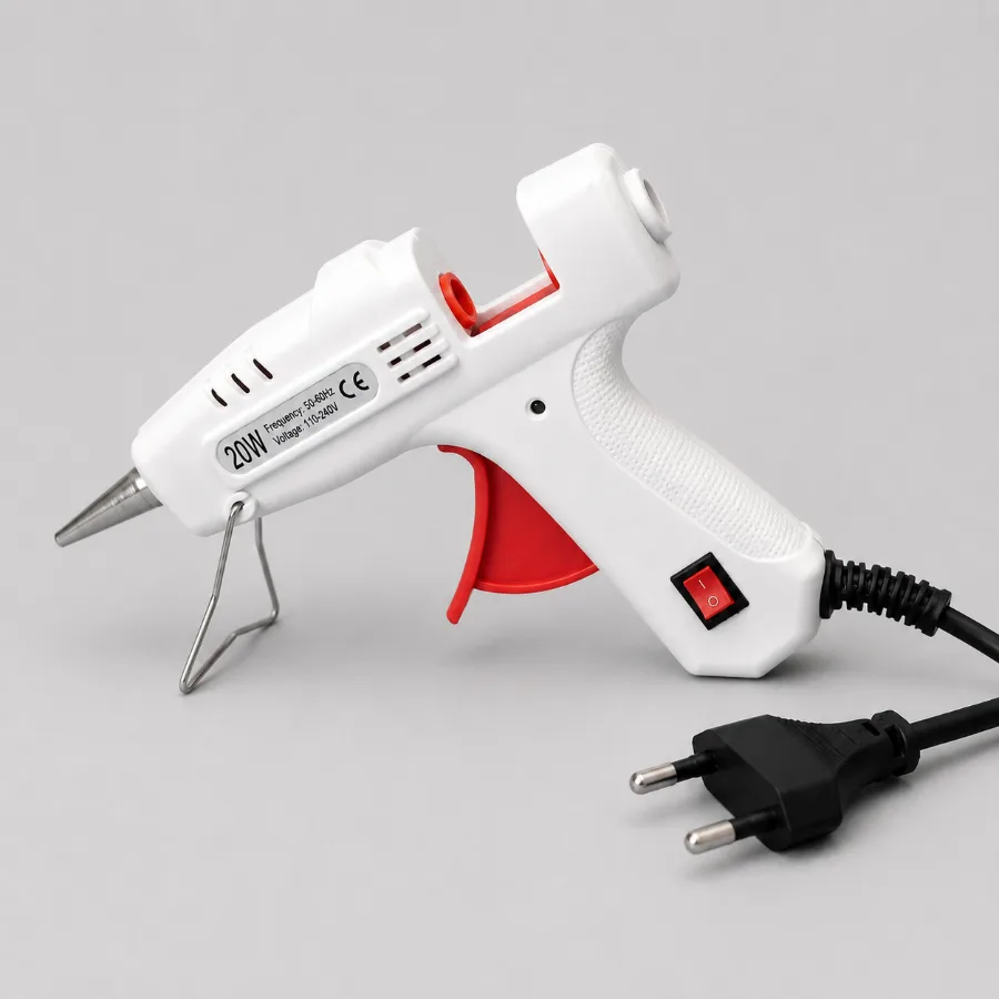 Клейовий пістолет HELI 20W — білий