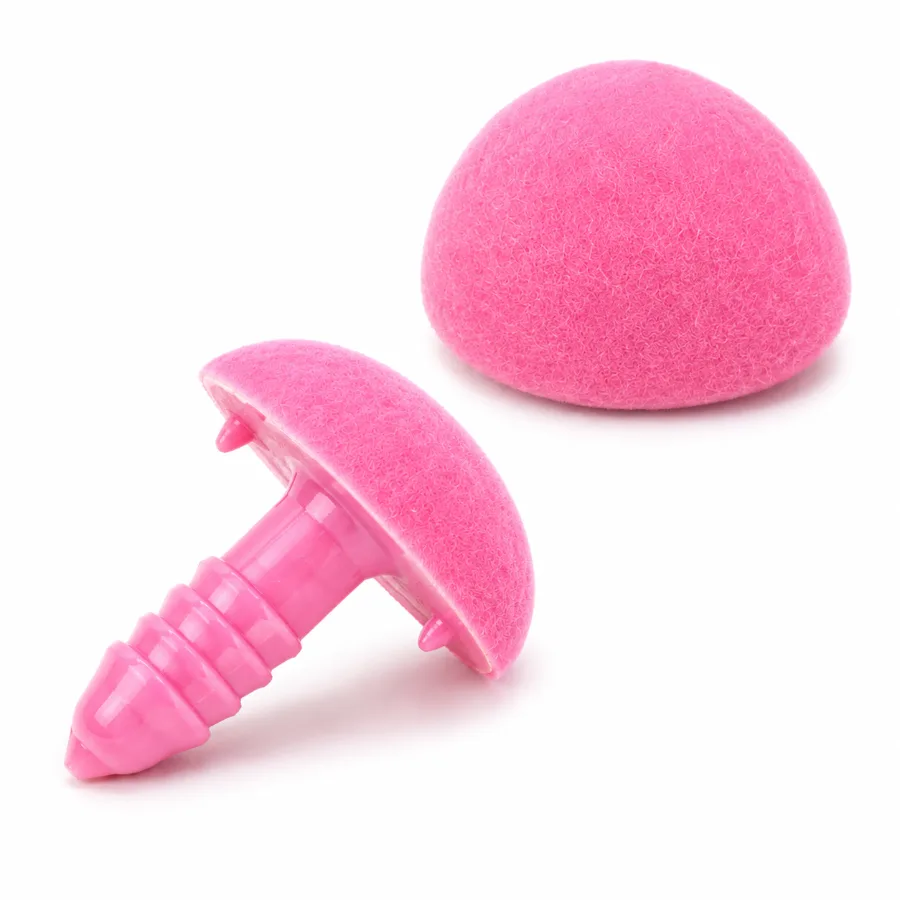 Носик для игрушек 12 x 15 мм розовый 1 шт арт. БНГ-12*15р (1215-1/pink)
