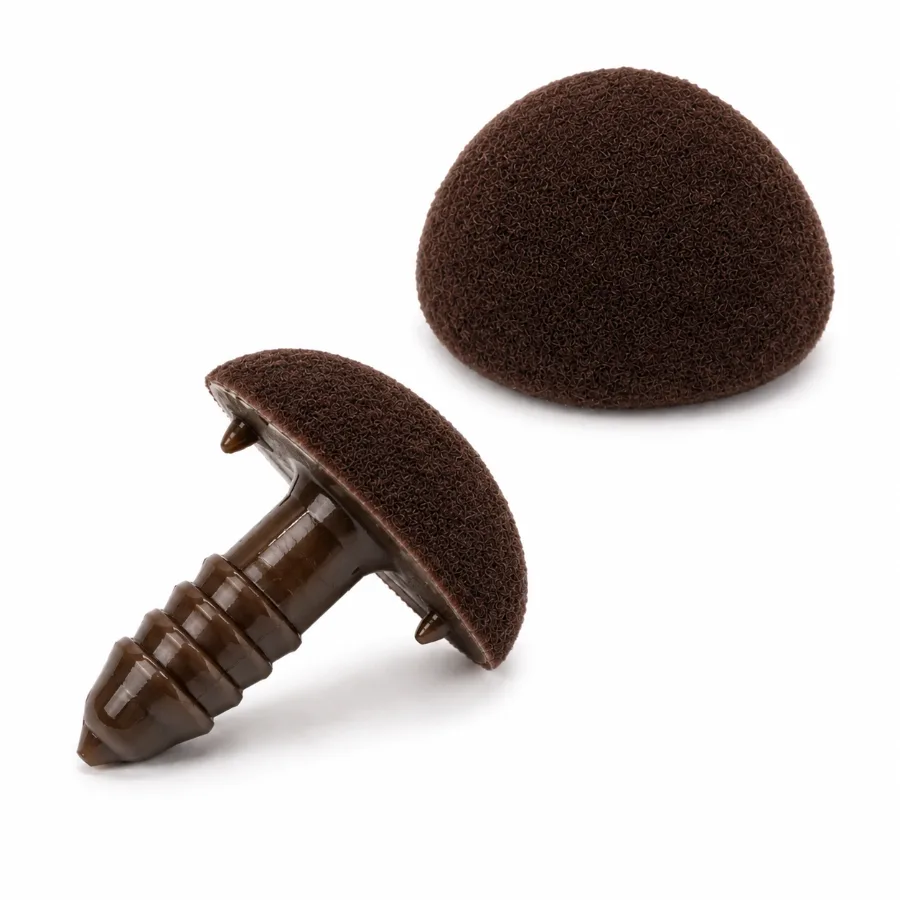 Носик для игрушек 7 x 9 мм коричневый 1 шт арт. БНГ-7 x 9мм (79-1/brown)