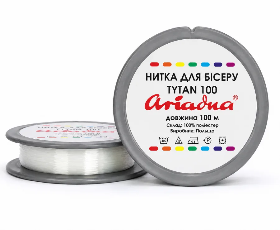 Нить Ariadna Tytan 100 2502/100 м айвори (2502/100)