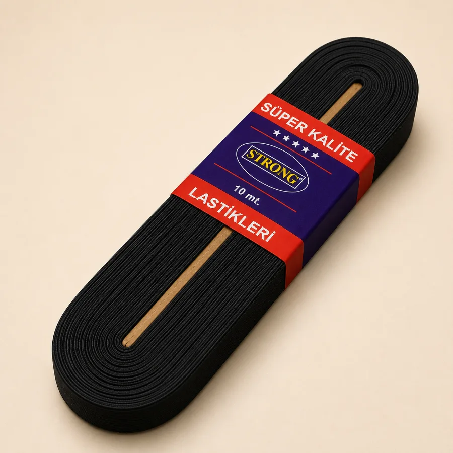 Резинка для одягу Strong 2 см чорна, 10 м