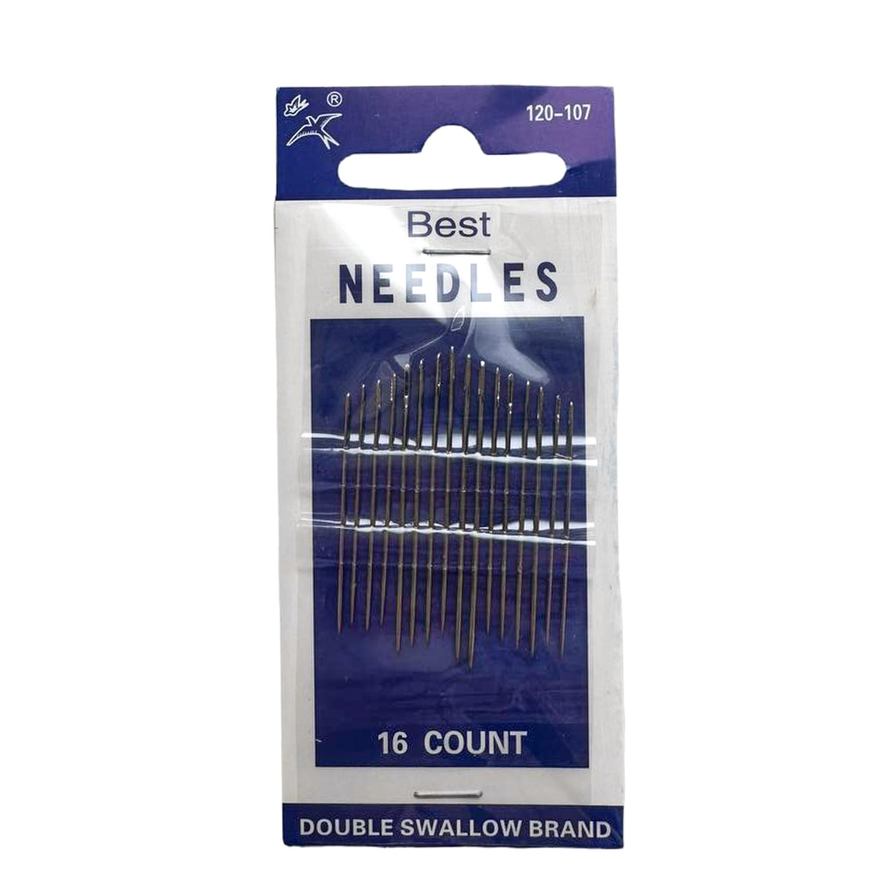 Набір металевих голок для шиття Best Needles, арт.СВ-120/107 (16 голок)